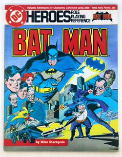 Batman Sourcebook: DC Heroes Role-Playing Sourcebook, by Stackpole, Michael A.  