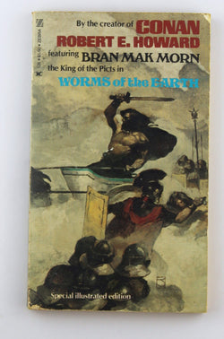 Worms of the Earth (Zebra books #126), by Robert E. Howard  