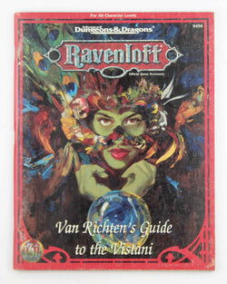 AD&D 2e Van Richten's Guide to the Vistani Ravenloft, by David Wise  