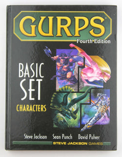 Gurps RPG 4th Edition Basic Set Characters, by Jackson, et al  