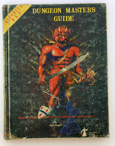 AD&D DMG 1st Printing Dungeon Masters Guide, by Gary Gygax  