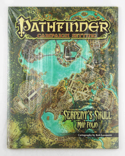 Pathfinder Campaign Setting: The Serpent?s Skull Poster Map Folio, by Lazzaretti, Rob  