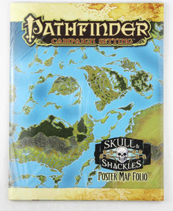Pathfinder Skull & Shackles Poster Map Folio SW, by Various  