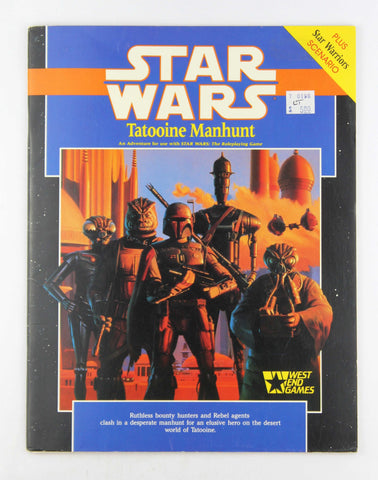 Star Wars RPG WEG Tatooine Manhunt, by Slavicsek  