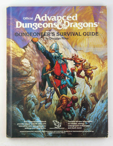 AD&D Dungeoneer's Survival Guide VG, by Douglas Niles  