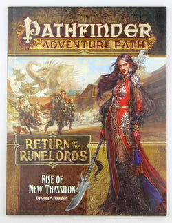 Pathfinder Adventure Path: Rise of New Thassilon (Return of the Runelords 6 of 6) (Pathfinder Adventure Path: Return of the Runelords), by Vaughan, Greg A.  