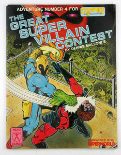 The Great Super Villain Contest (Adventure Number 4 for Champions), by Mallonee, Dennis  