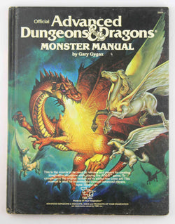 AD&D Monster Manual Updated Cover, by Gary Gygax  