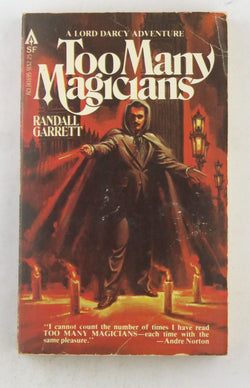 Too Many Magicians Ace 81695, by Randall Garrett  