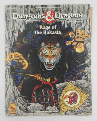 Rage of the Rakasta (Dungeons & Dragons, Adventure 9435), by Connors, William W.  