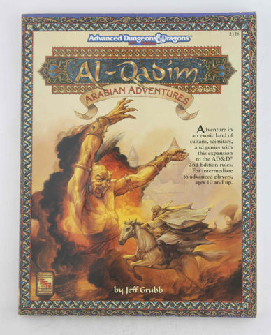 AD&D 2e Al-Qadim Arabian Adventures VG+, by Grubb  