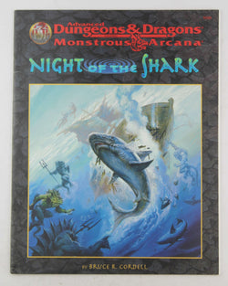 AD&D Night of the Shark VG, by Cordell  