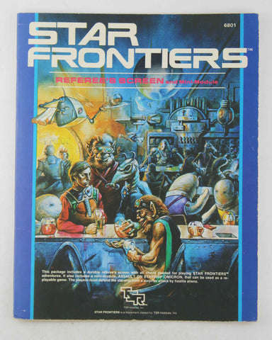 Star Frontiers: Referee's Screen and Mini-Module, by Tom Moldvay, Mark Acres  