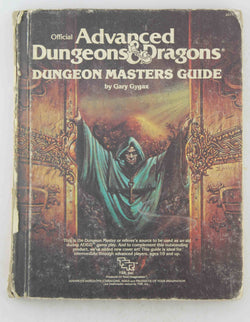 AD&D Dungeon Masters Guide Updated Cover Rougher Shape, by Gary Gygax  