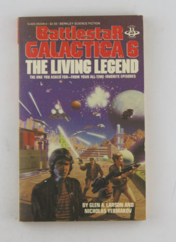 Battlestar Galactica 06, by Larson, Glen A.  First Edition