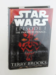 Star Wars The Phantom Menace Ep 1, by Terry Brooks Signed First Edition