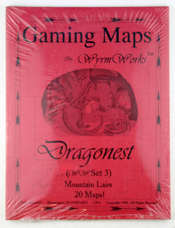Gaming Maps by Wym Workd Dragonest Set 3 Mountain Lairs, by Wyrm Works  