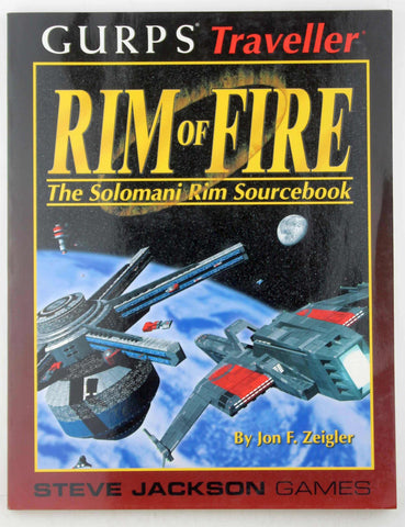 Rim of Fire: The Solomani Rim Sourcebook, GURPS Traveller, by Zeigler, Jon  
