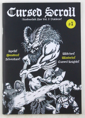 Cursed Scroll #1 Shadowdark RPG Zine, by Kelsey Dionne  