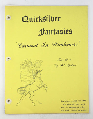 Quicksilver Fantasies Carnical in Windemere RPG Mini 1, by Pat Apodaca  