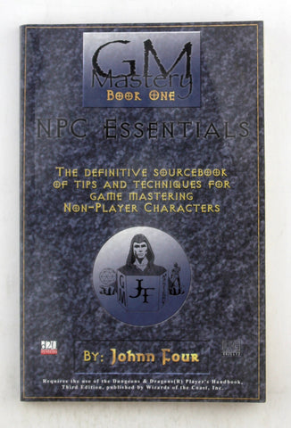 Npc Essentials, by Hunt, Jared,Four, Johnn  