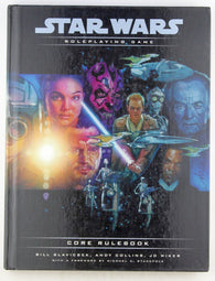 Core Rulebook (Star Wars Roleplaying Game), by Slavicsek, Bill, Collins, Andy, Wiker, J.D., Stackpole, Michael A.  