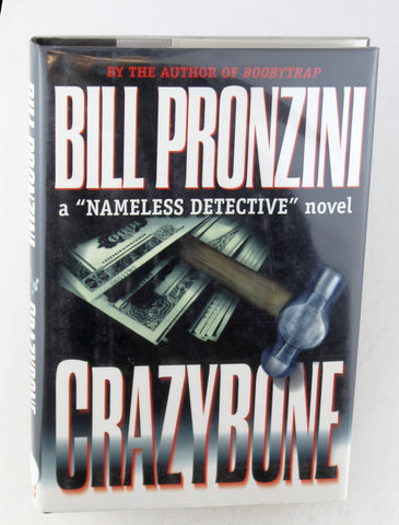 Crazybone, by Pronzini, Bill Signed First Edition