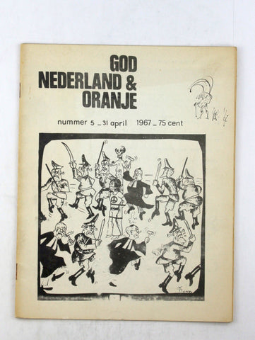 God Nederland & Oranje #5 _31 April 1967 Anarchist Zine, by Various  