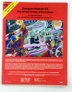 AD&D C2 The Ghost Tower of Inverness 9038, by Allen Hammack  