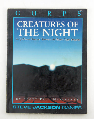 Gurps: Creatures of the Night, by Maykrantz, Scott  