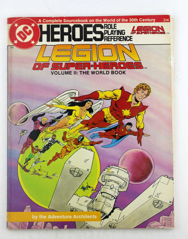 DC Heroes RPG Legion of Superheroes Vol II World Book, by Adventure Architects  