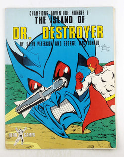 The Island of Dr. Destroyer (Champions Adventure Number 1), by George MacDonald, Steve Peterson  