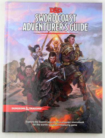 D&D 5e Sword Coast Adventurer's Guide VG, by In House  