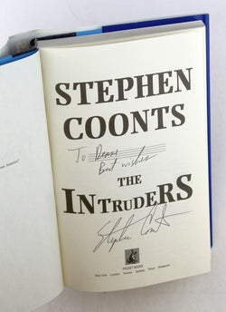 The Intruders, by Coonts, Stephen Signed First Edition