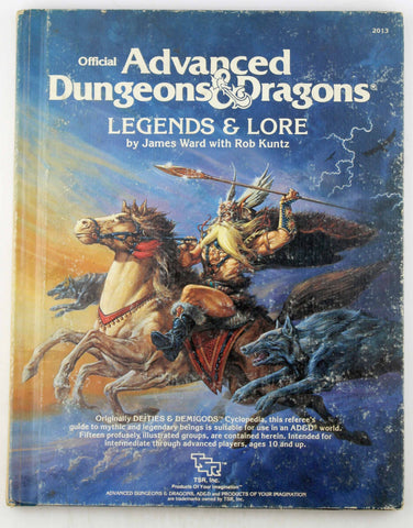 AD&D Legends & Lore Fair, by Ward, Kuntz  
