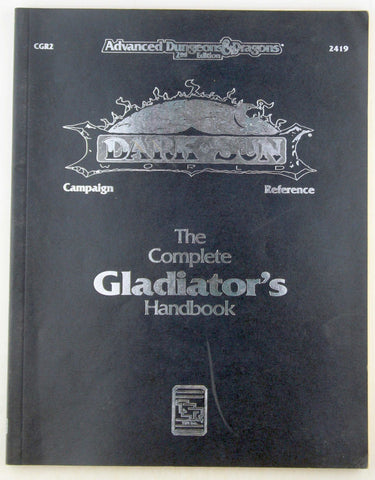 The Complete Gladiator's Handbook VG, by Baas, et al  