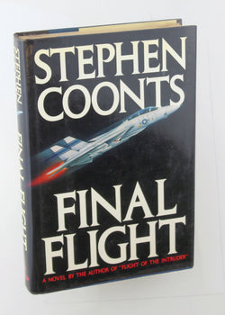 Final Flight, by Coonts, Stephen Signed First Edition