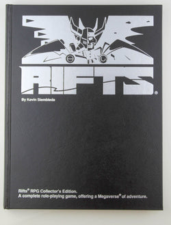 RIFTS RPG Hardcover Collector's Edition, by Kevin Siembieda Signed 