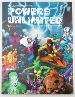 Powers Unlimited One (Heroes Unlimited), by Steven Trustrum, Carmen Bellaire  