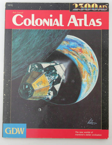 2300AD RPG COlonial Atlas, by Caswell, et al  