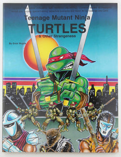 TMNT RPG Teenage Mutant Ninja Turtles w/Typo, by Erick Wujcik Signed First Edition