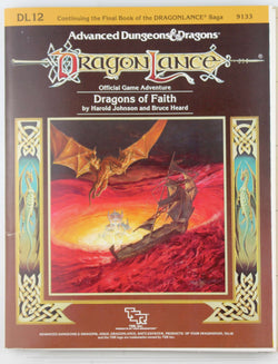 AD&D Dragonlance DL12 Dragons of Faith, by Johnson, Heard  