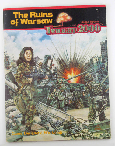 Twilight 2000 RPG The Ruins of Warsaw 503, by William Keith, Brown  