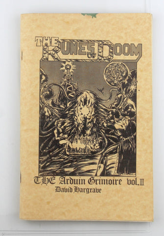 The The Runes of Doom Arduin Grimoire Vol III, by David Hargrave  