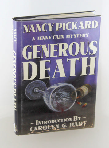 Generous Death (Jenny Cain Mysteries, No. 1), by Pickard, Nancy Signed First Edition