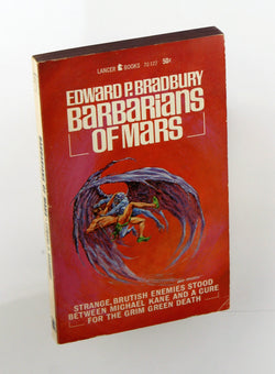 Barbarians of Mars, by Bradbury, Edward P. Signed 