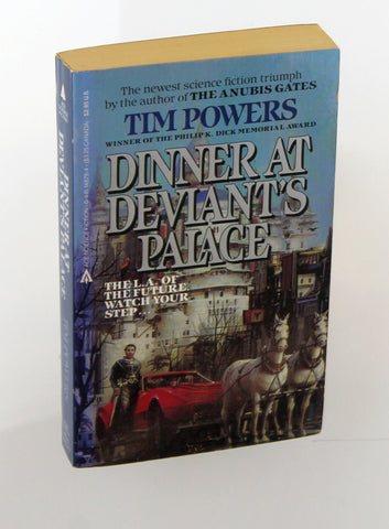 Dinner at Deviant's Palace, by Tim Powers Signed 