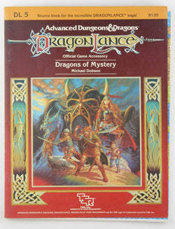 AD&D DL5 Dragons of Mystery VG, by Michael Dobson  