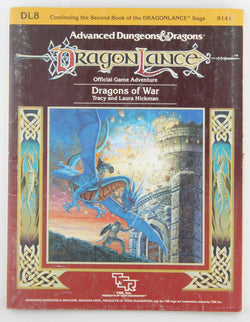 AD&D DL8 Dragons of War Complete, by Trace and Laura Hickman  