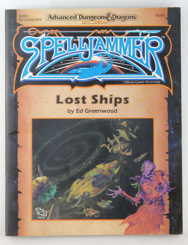 AD&D Lost Ships Spelljammer, by Ed Greenwood  